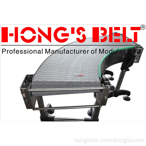 The 90 Degree Tunring Modular Conveyor Belt (HS-2000A)